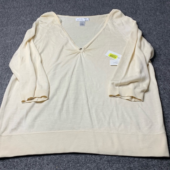 Judith Hart Silk Blend Sweater Size 1X - Picture 1 of 5